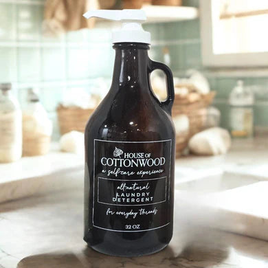 Amber Laundry Soap Pump