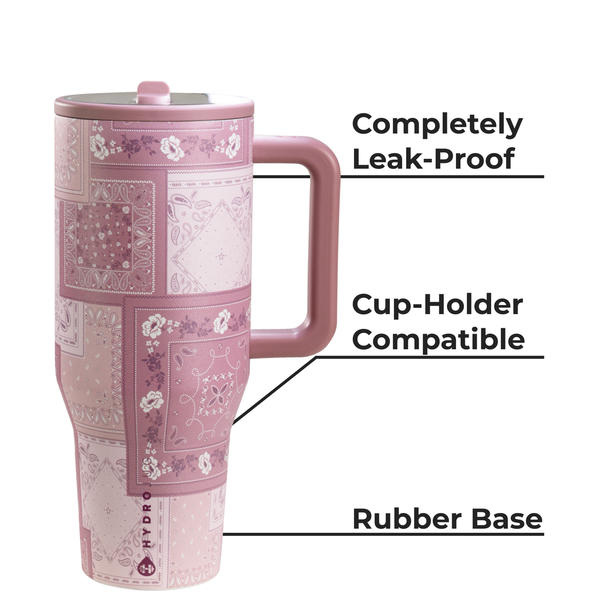 Bandana HydroJug 32 oz Traveler Tumbler