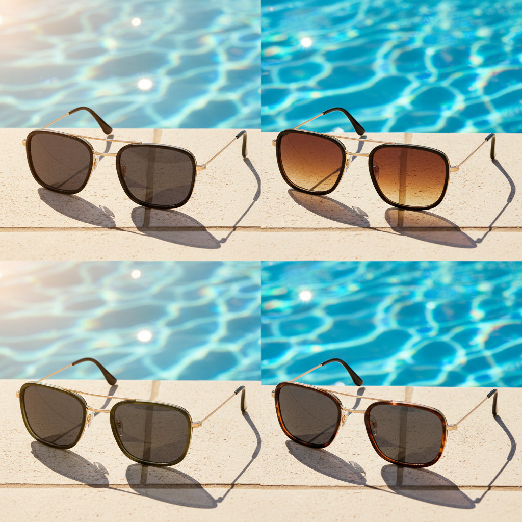 Heritage Square Aviator Sunglasses