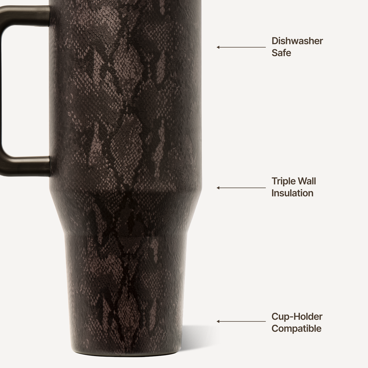 Snakeskin HydroJug 32 oz Traveler Tumbler