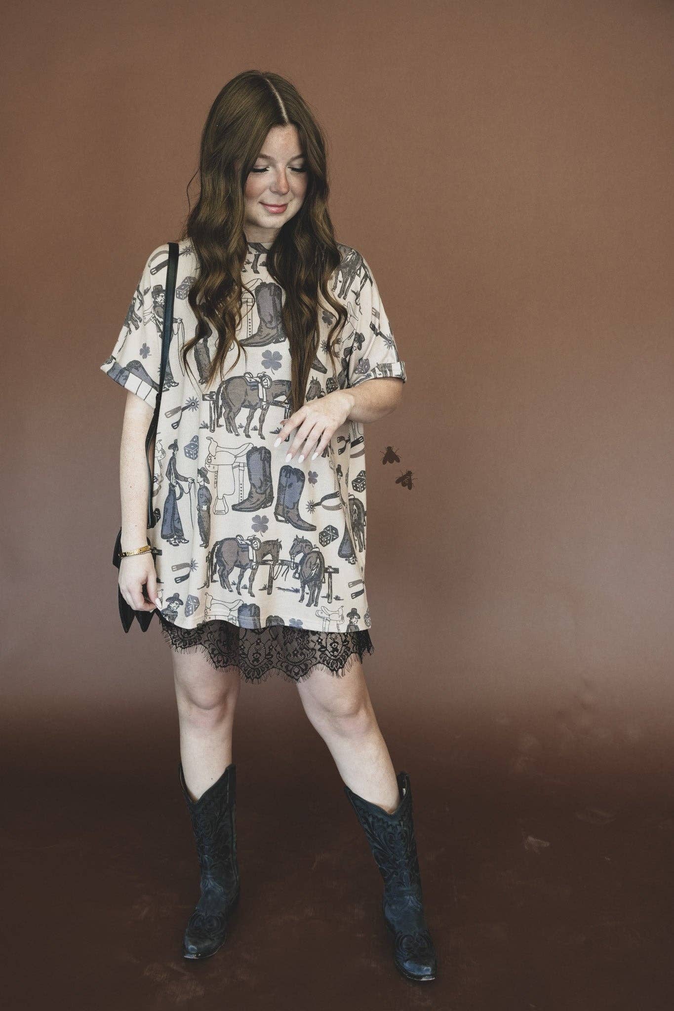 Future Gens Western Print Top