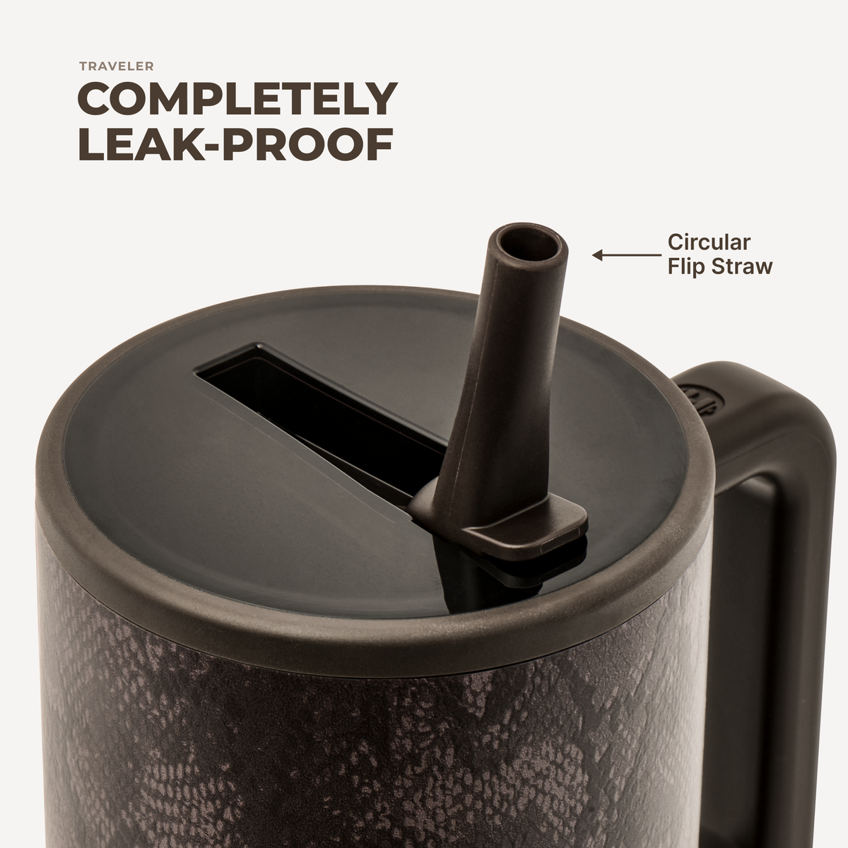 Snakeskin HydroJug 32 oz Traveler Tumbler