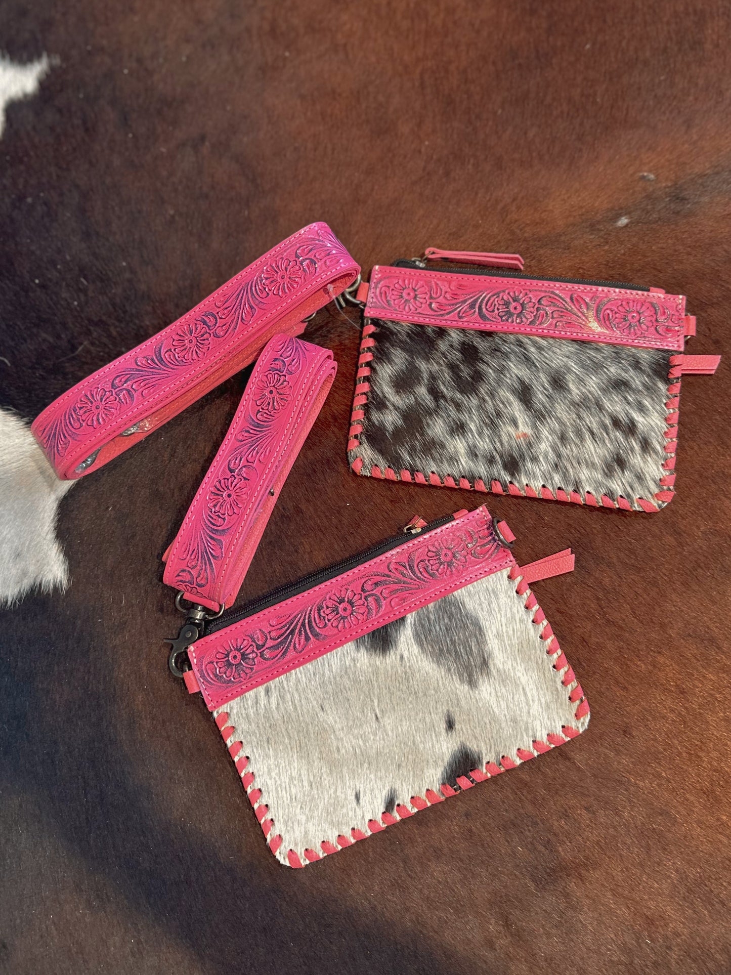 Dolly Cowhide Mini Purse