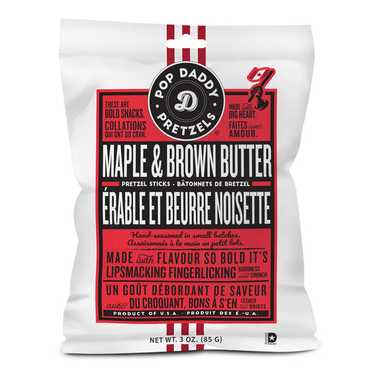 Pop Daddy Pretzels: Maple & Brown Butter