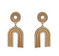 U Shape Drop Earring